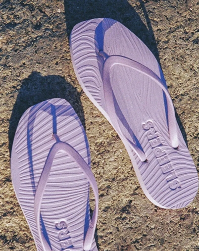 Tapered Flip Flops - Lavender - Sleepers 